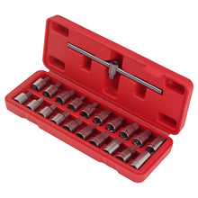 Laad de afbeelding in de galerijviewer, 21 Drain Plug Keys geschikt voor Renault Peugeot Citroen Vauxhall CR40 Staal