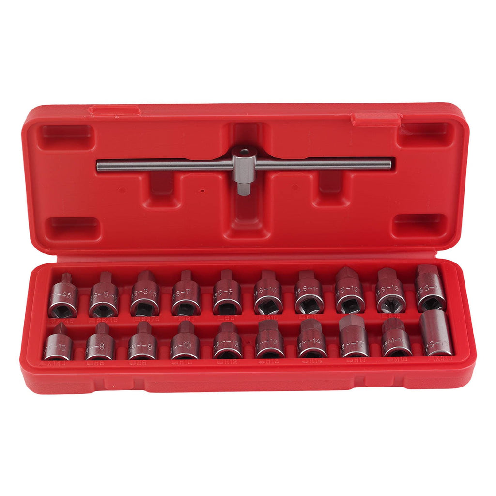 21 Drain Plug Keys geschikt voor Renault Peugeot Citroen Vauxhall CR40 Staal