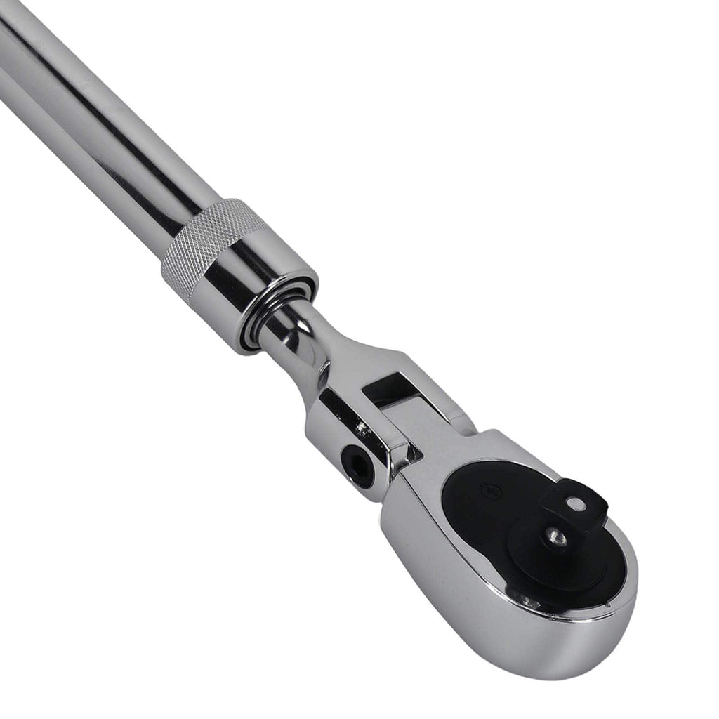 1/2 Inch 72-Tooth Extendable Ratchet Wrench 330-440mm Flexible Head