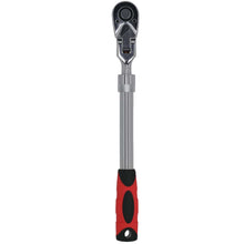 Laad de afbeelding in de galerijviewer, 1/2 Inch 72-Tooth Extendable Ratchet Wrench 330-440mm Flexible Head