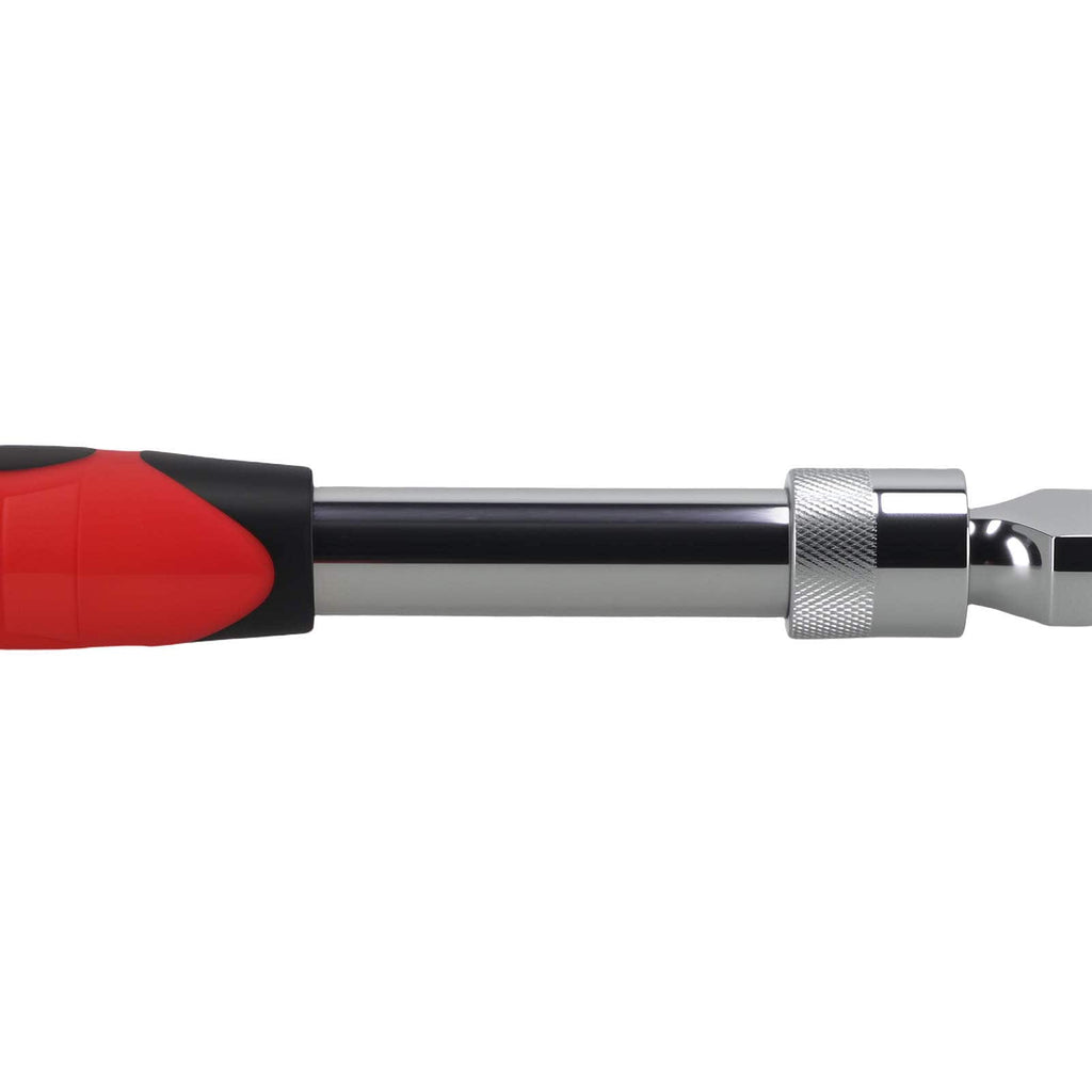 Ratchet Wrench 3/8 72 Teeth 40cr Staal Extendable 250-315mm TPR Handle
