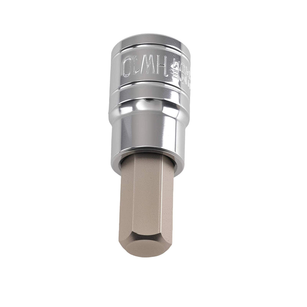 9 Allen Keys 2-10mm Hexagonal Chrome Vanadium Steel Professional 3/8 48mm