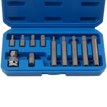 Laad de afbeelding in de galerijviewer, 11 Stuks 12-Point Spline Bit Socket Set geschikt voor BMW Audi VW Mercedes 1/2 CRV 30/75mm