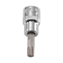 Load image into Gallery viewer, Set of 13 CRV Star Sockets 1/4 3/8 1/2 T8-T70 Storage