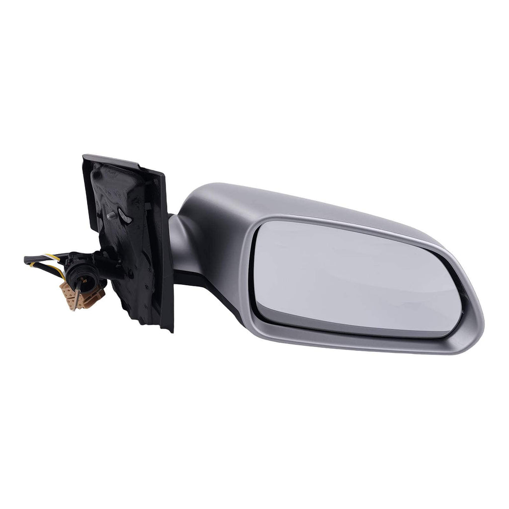 Links Aspherical Spiegel geschikt voor VW Polo 9N Sedan 1.6 Flex 2004-2006 Grey