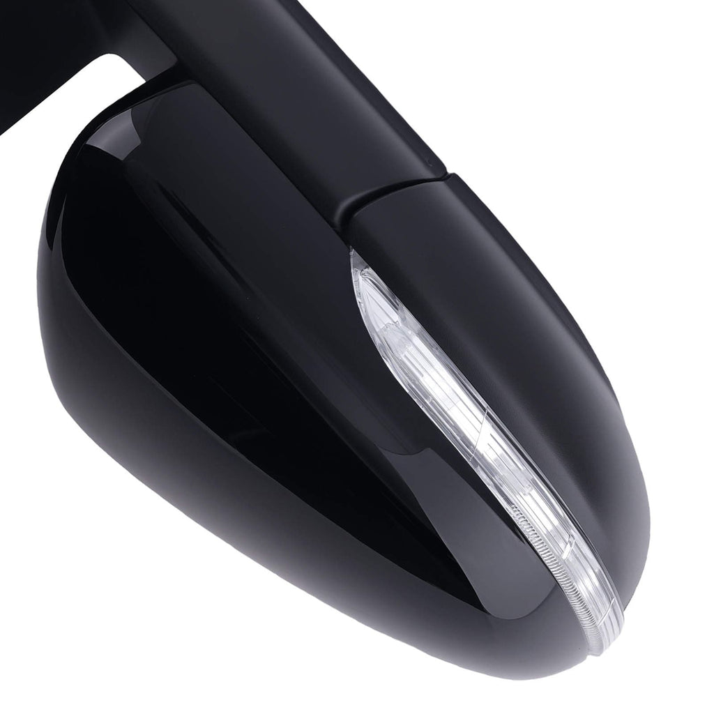 Electric Heated rechts Spiegel geschikt voor VW Touran 10-15 Black 6 Pin 5K0857522