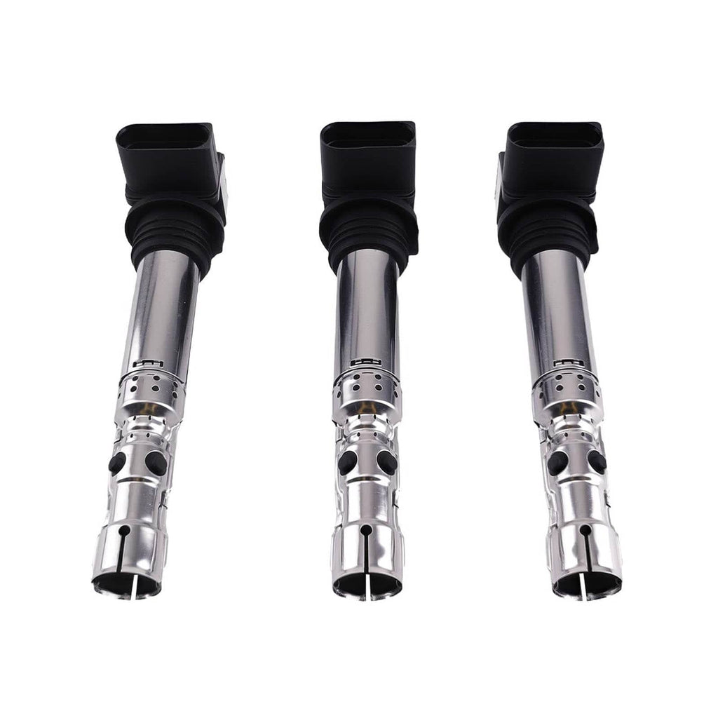3x Bobine Kit geschikt voor VW Fox geschikt voor Seat Ibiza 1.2L 03D905105A 03D905105B