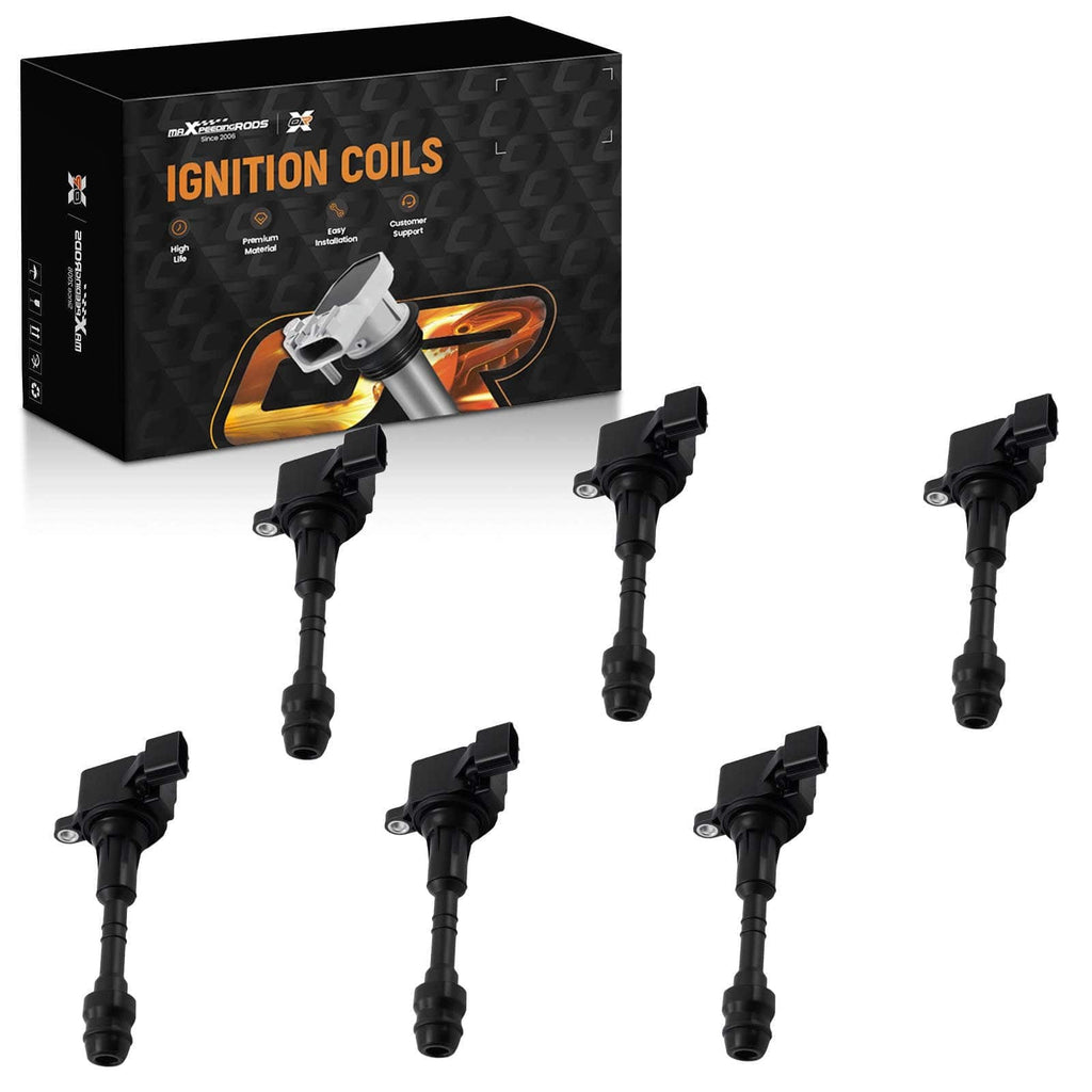 6 Stuks Bobine geschikt voor INFINITI FX35 G35 M35 350Z V6 22448-AL615 UF-401