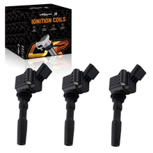 Laad de afbeelding in de galerijviewer, 3-stuk Bobine Set geschikt voor Audi A3 Saloon geschikt voor VW Golf Sportsvan 04C905110J Petrol