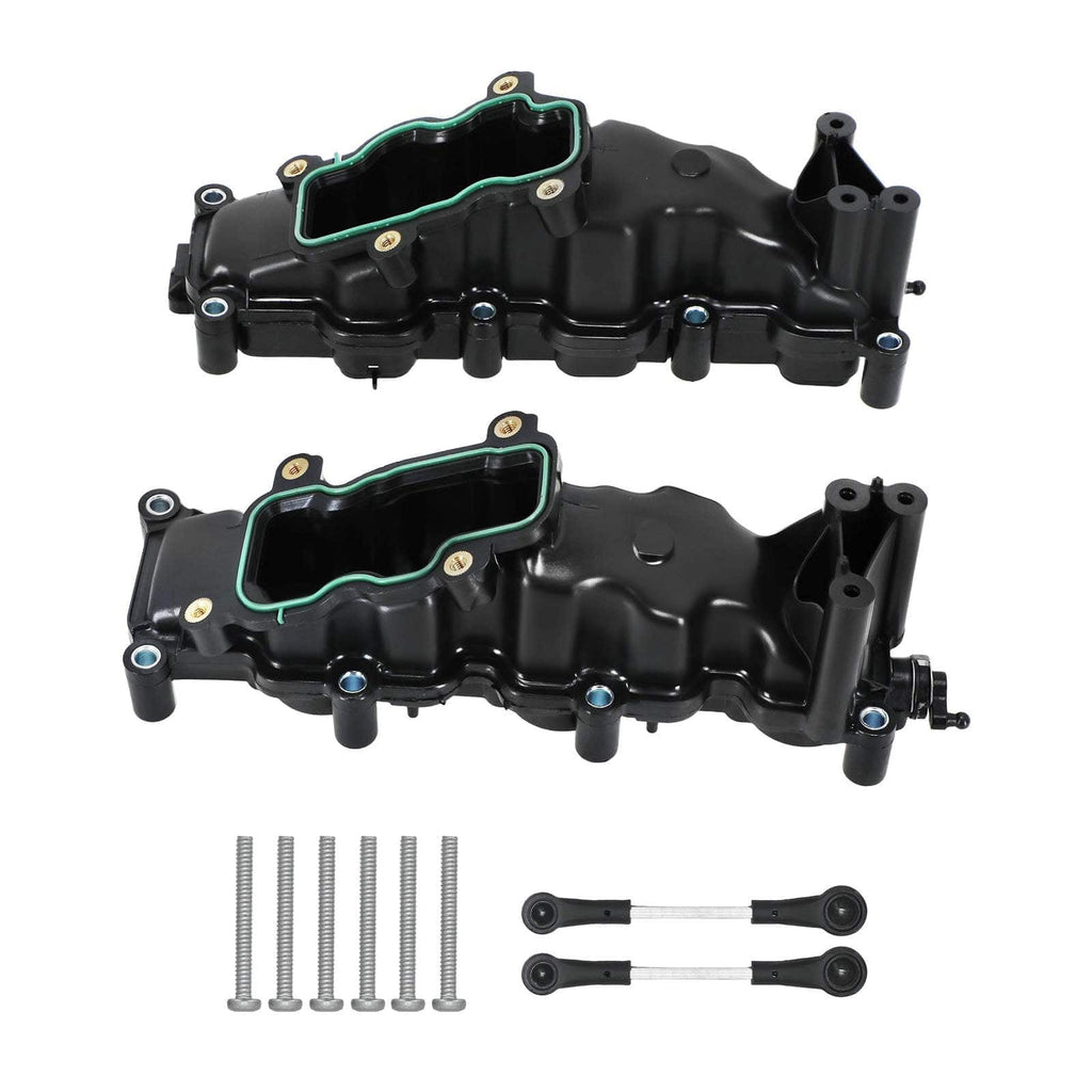 2x Inlaatspruitstuk links/rechts geschikt voor Audi A4 A5 A6 2.7L geschikt voor VW Touareg 3.0L 059129712CA