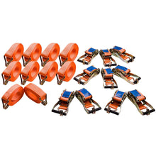 Laad de afbeelding in de galerijviewer, 10* Spanngurt 4t 5m 2000 daN 4000 daN kg Zurrgurte for LKW