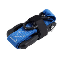 Load image into Gallery viewer, 4x Ratchet Tie Down Straps with Hooks Lashing Straps Tie Down Strap 5208 lb 2.4m Blue