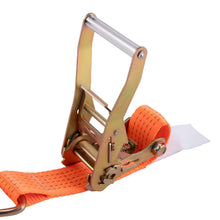 Load image into Gallery viewer, 10x 5000kg 6m 5ton Professional Lashing Straps 2-piece Tie Down Straps Ratchet Straps Belts 5t