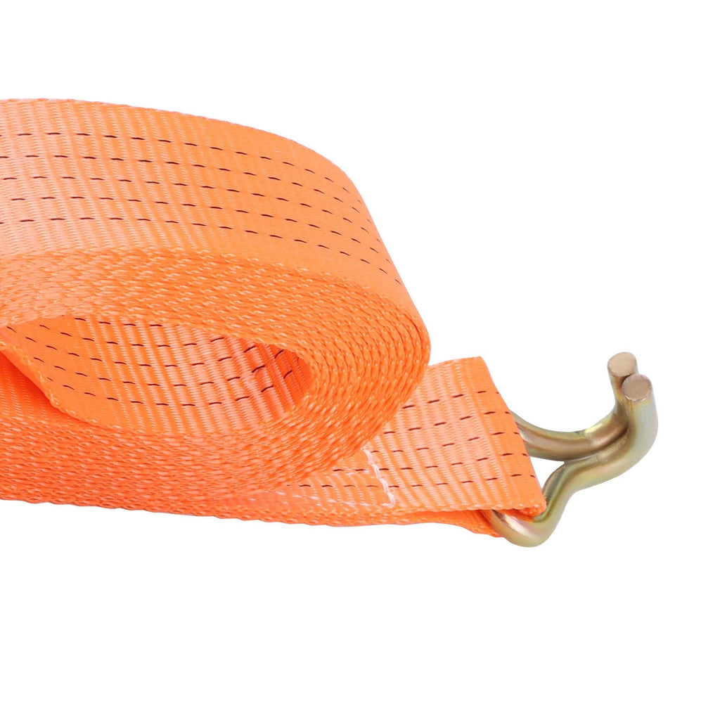 10x 5000kg 6m 5ton Professional Lashing Straps 2-piece Tie Down Straps Ratchet Straps Belts 5t