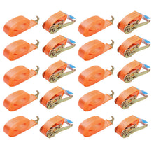 Load image into Gallery viewer, 10x 5000kg 6m 5ton Professional Lashing Straps 2-piece Tie Down Straps Ratchet Straps Belts 5t