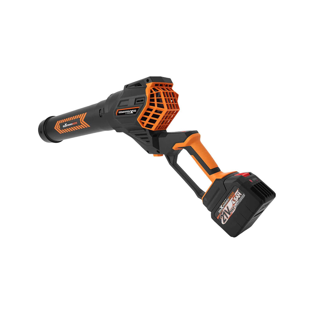 Blower 21V 4500mAh 580 CFM 160 MPH Ergonomic Design 2 Batteries