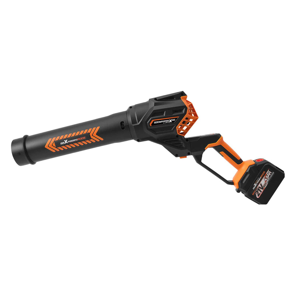 Blower 21V 4500mAh 580 CFM 160 MPH Ergonomic Design 2 Batteries