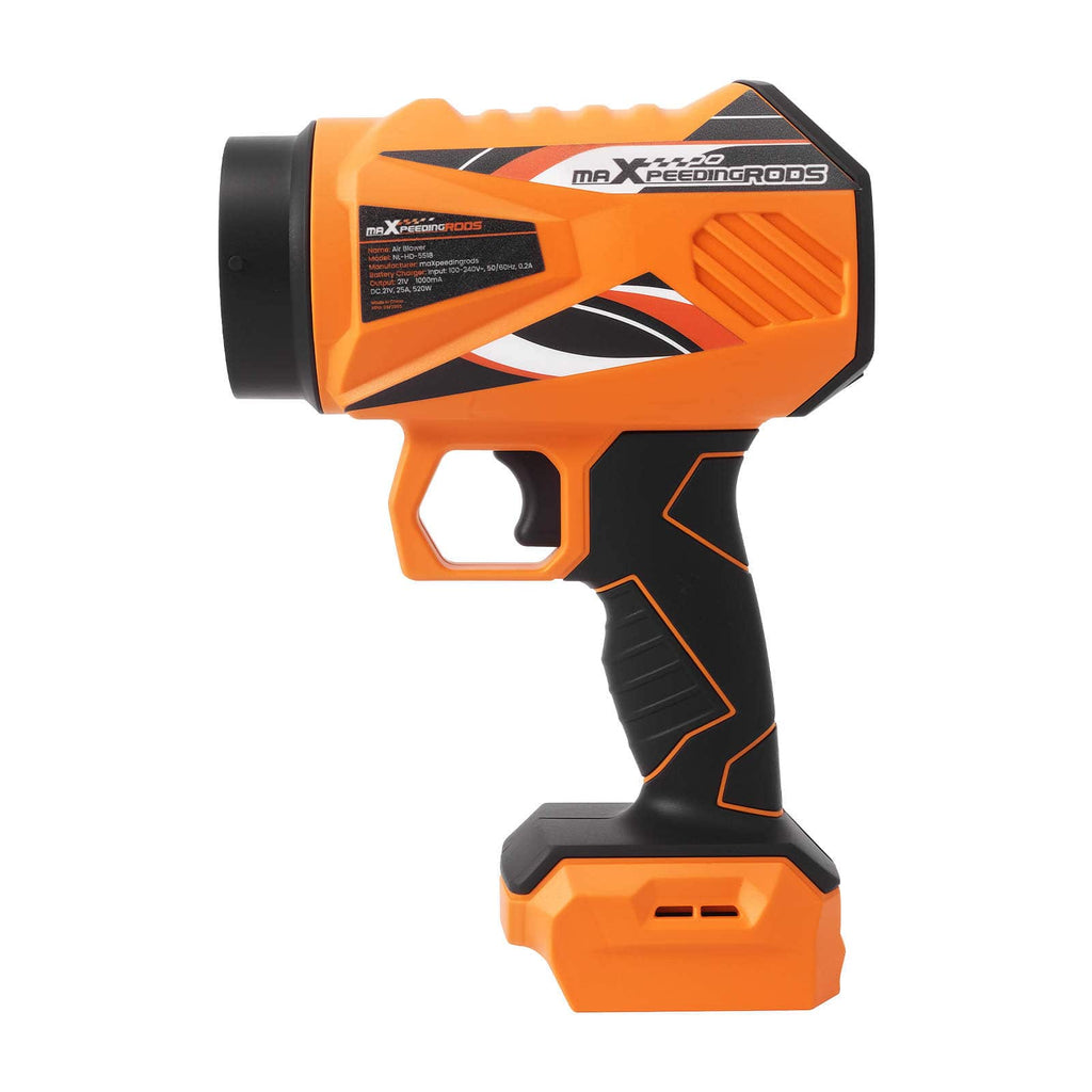 Leaf Blower 21V 32000RPM 385 CFM Brushless Motor 2 Batteries 4000mAh