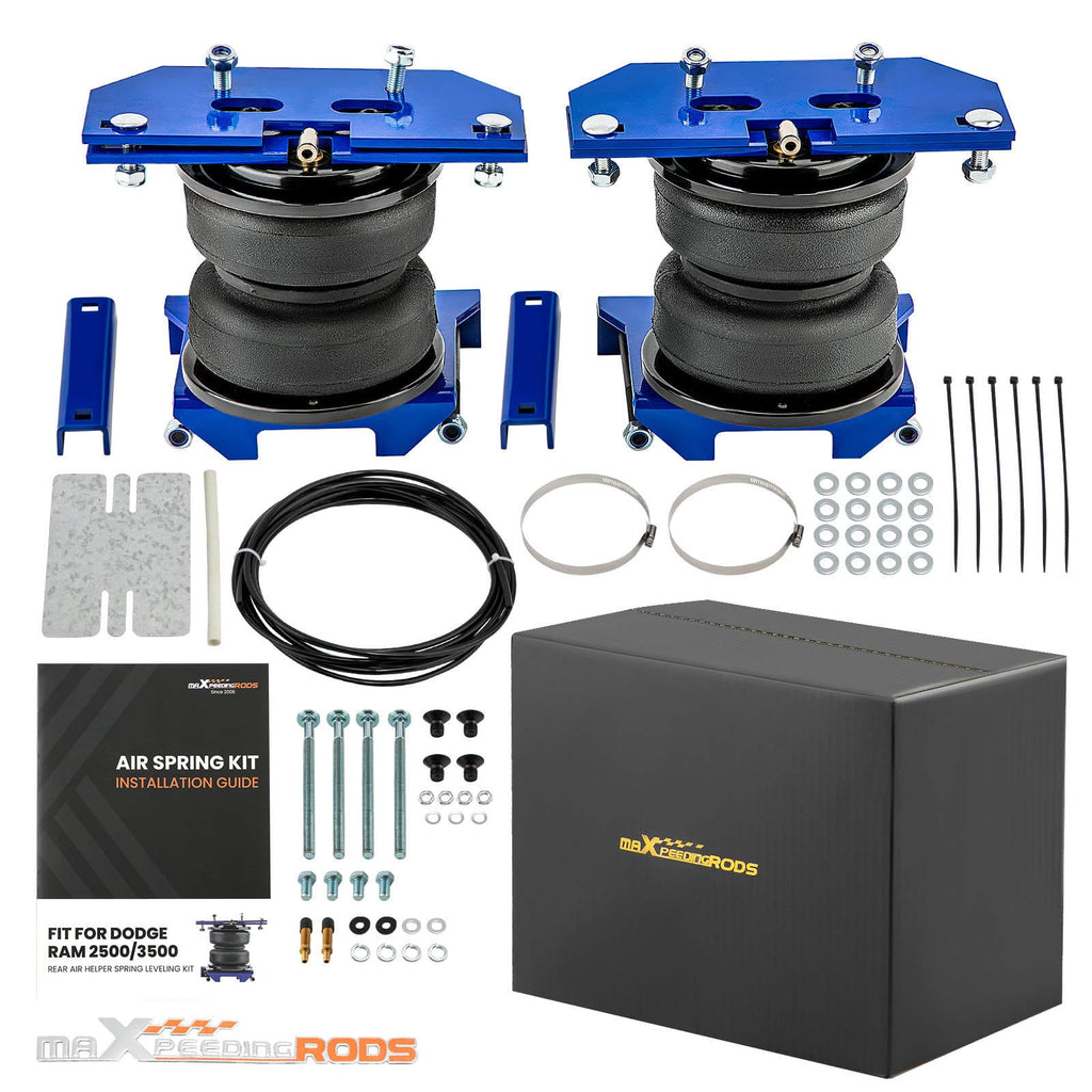 Luchtvering achterzijde Leveling + Brackets Kit geschikt voor Dodge RAM 3500 4WD 2011-2018