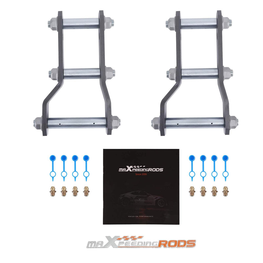 2x achter Shackle Suspension Lift Kit 2 Inch geschikt voor Ford Ranger Mazda BT50 YOM 2011