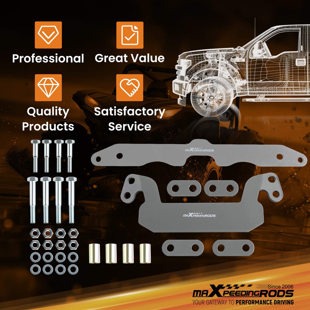 2" Lift Suspension Kit Suitable for Yamaha Kodiak 700 EPS700 SE 4x4 2016 2017 2018