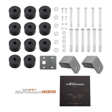 Laad de afbeelding in de galerijviewer, Body Lift Kit fit voorzijde geschikt voor Jeep Wrangler TJ 1997-2006 4WD 2004-2006 Nylon