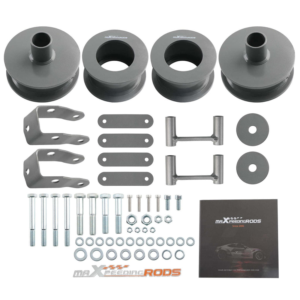2.5 voor/ 2 achter Shackle Lift Kit geschikt voor Jeep Wrangler JK 4WD 4X4