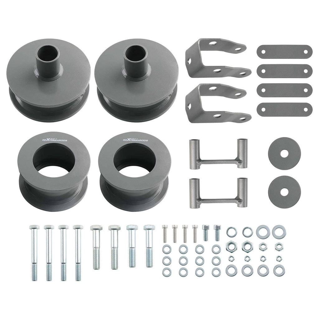 2.5 voor/ 2 achter Shackle Lift Kit geschikt voor Jeep Wrangler JK 4WD 4X4