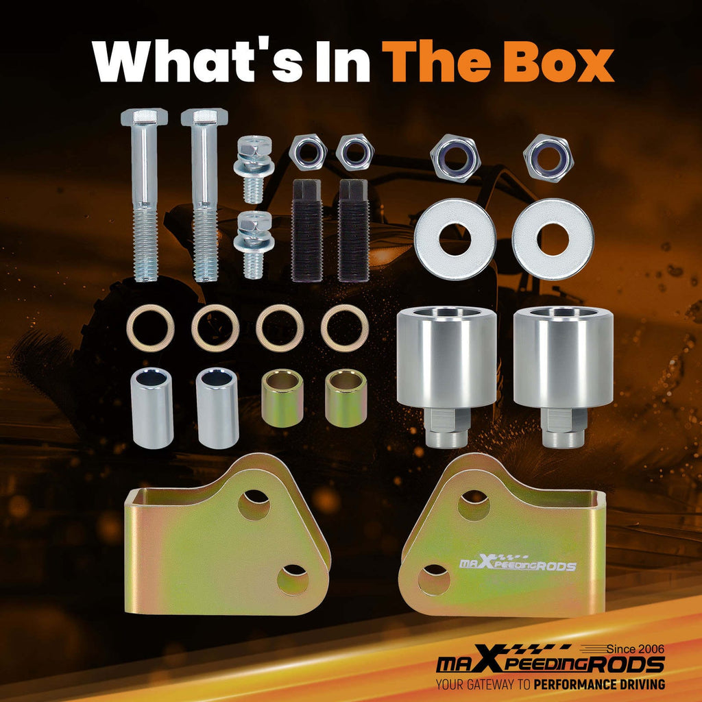2 voor lift spacers+achter lift brackets geschikt voor Polaris 570-6 geschikt voor Ranger Crew Full-Size