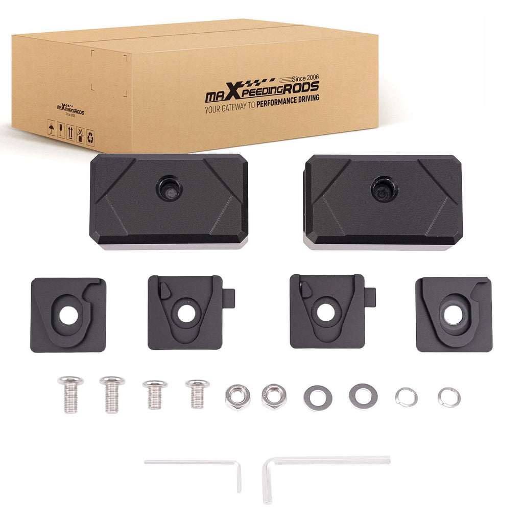 Universal LED Motorkap Mount Support voor SUV Pickup geschikt voor Jeep Pickup Aluminium 1-6mm M8