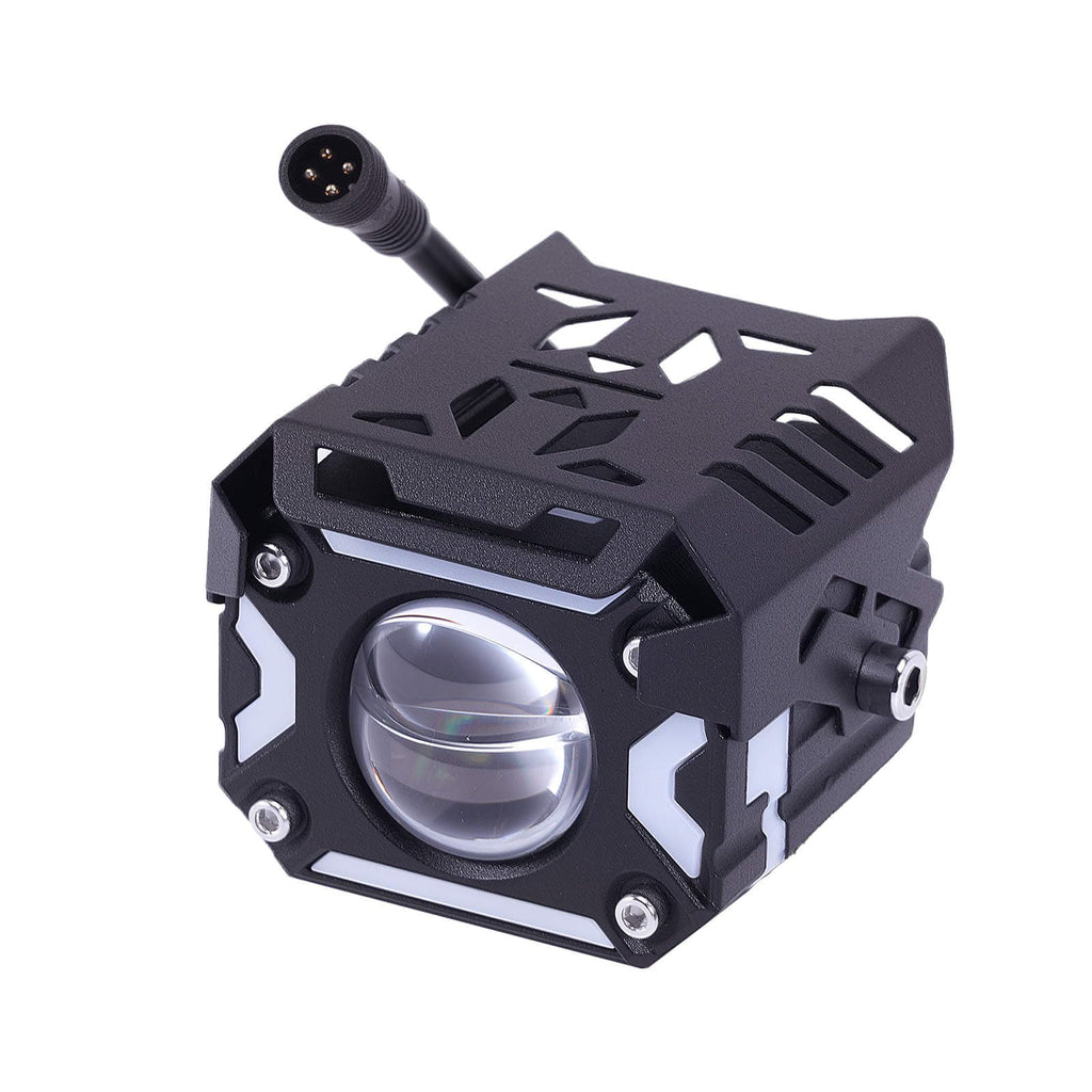 80W 12V Motorcycle LED Auxiliary Light IP67 for ATV Pickup SUV Truck