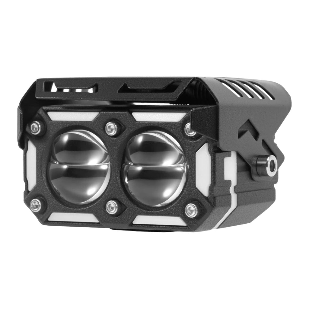 80W LED Auxiliary Lighting for Motorcycle ATV Quad 3200K 6000K IP67 Aluminum