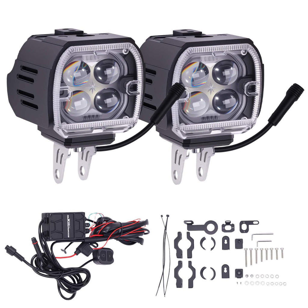 120W LED Fog Lights voor motorfiets Quad SSV Pick-up IP67 12V