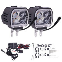 Laad de afbeelding in de galerijviewer, 120W LED Fog Lights voor motorfiets Quad SSV Pick-up IP67 12V