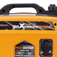 Laad de afbeelding in de galerijviewer, 3200W/3500W Aggregaat Generator LPG &amp; Benzine Dual Fuel – Draagbaar voor Caravan