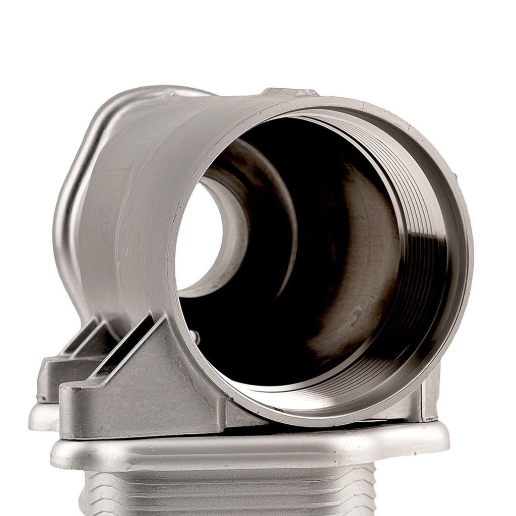 Oil cooler with housing suitable for Mercedes C CLK ML 6+8 Cylinder M112 + M113 1121880401