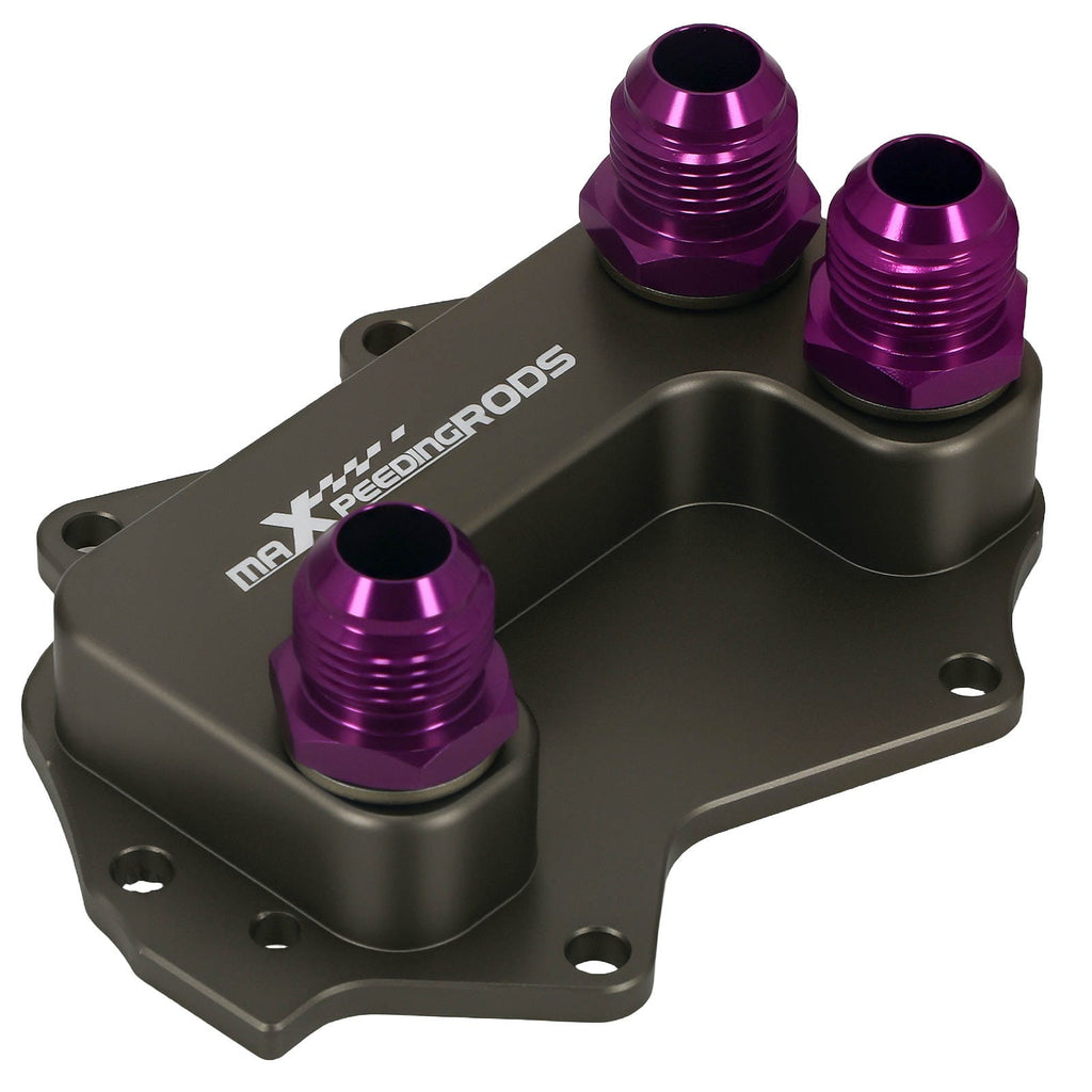 AN10 Oil Sandwich Adapter CNC Suitable for Mini 1.5/2.0T F54 F55 F60 B38/48