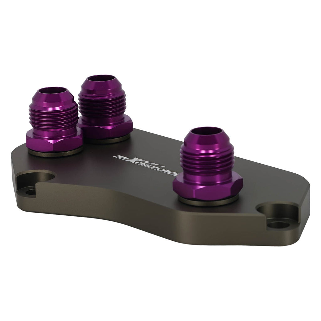 AN10 Oliekoeler Adapter Aluminium Geschikt voor BMW F10 F12 E84 F25 N20 N26