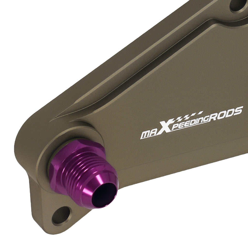 Oil Sandwich Adapter AN10 geschikt voor VW Audi Golf MK5 MK6 GTI DQ250