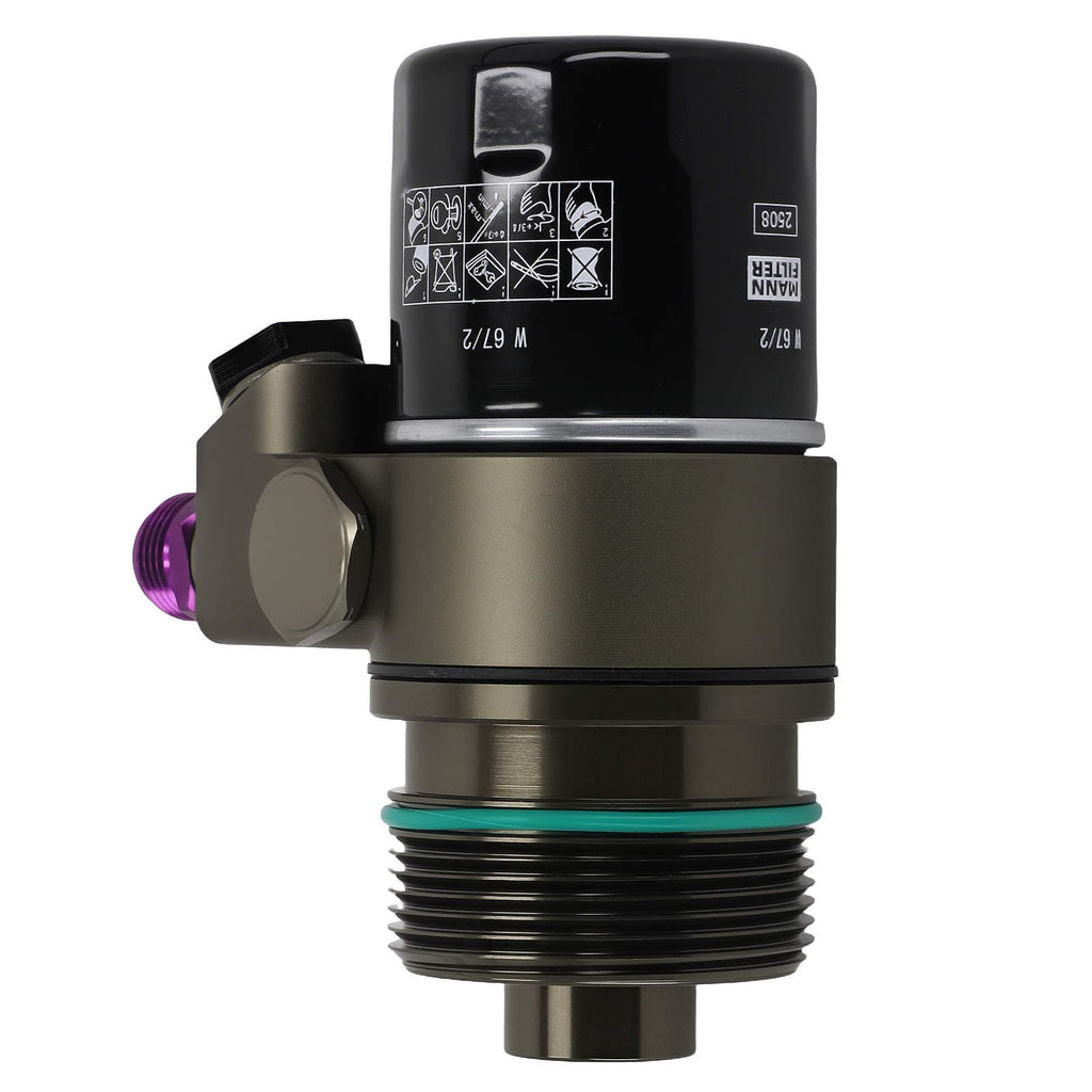AN10 Oil Adapter suitable for VW Golf 7 MK7.5 GTI 1.8T 2.0T Aluminum Alloy