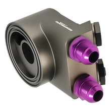 Load image into Gallery viewer, Oil Adapter AN10 suitable for Toyota GT86 GR86 BRZ Sandwich CNC Machined Gold