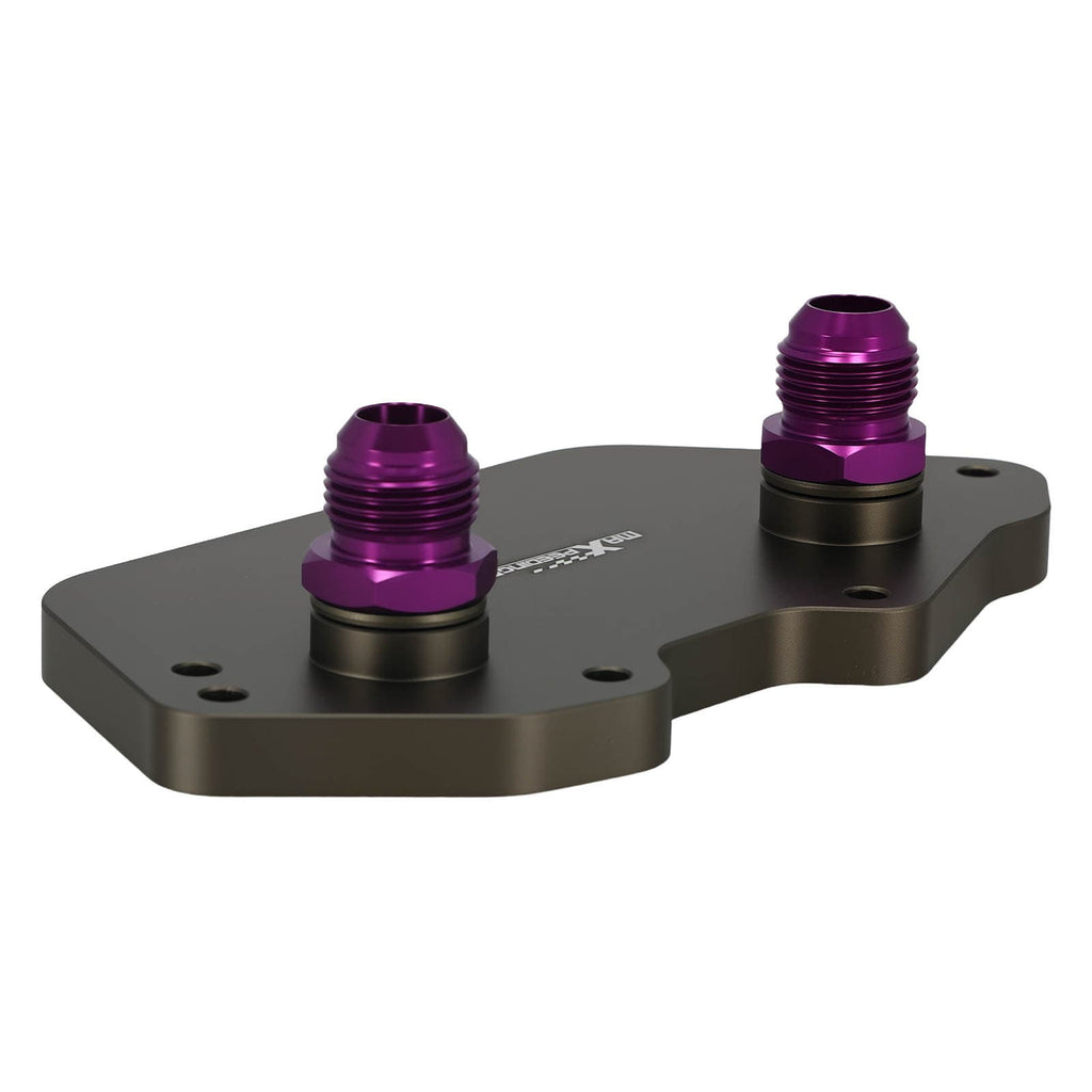 10AN Oil Adapter Geschikt voor Audi A4L B8 3.2L A6 C7 A5 Q7 Aluminium Sandwich