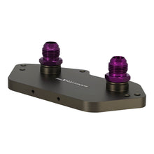 Laad de afbeelding in de galerijviewer, 10AN Oil Adapter Geschikt voor Audi A4L B8 3.2L A6 C7 A5 Q7 Aluminium Sandwich