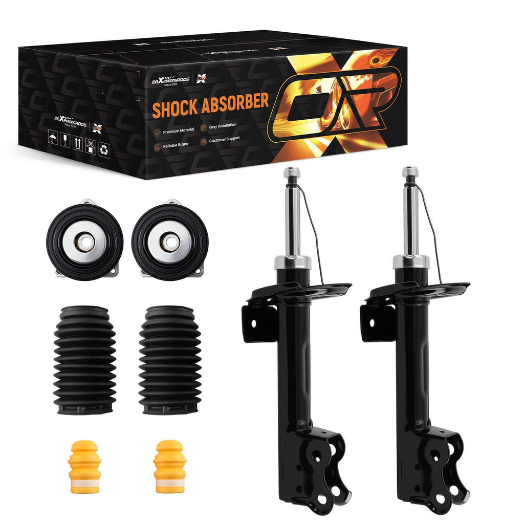 2x Schokdemper + voor Veerpoot Mount geschikt voor Mercedes A-Klasse W169 B-Klasse W245