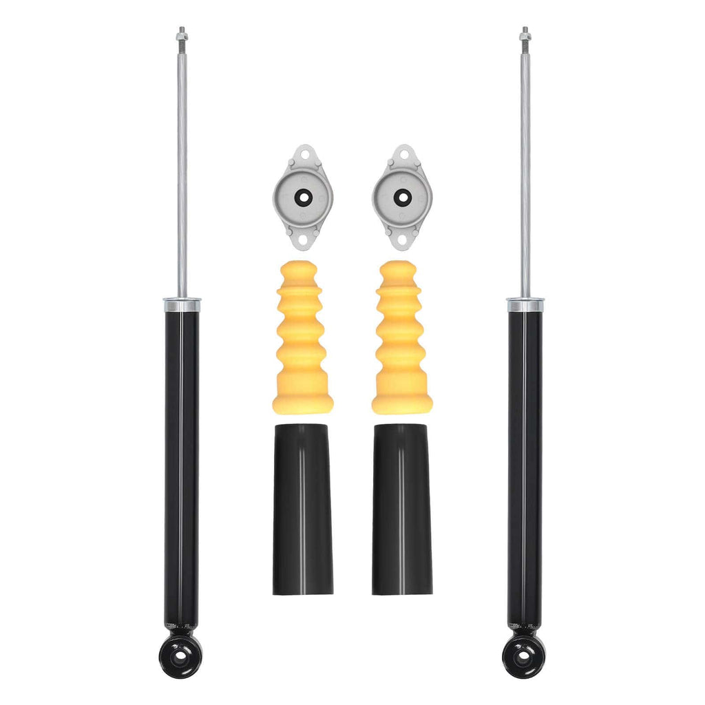 2x Schokdemper + bump stop + dome lager achter Kit geschikt voor MAZDA 2 2007-17 315150