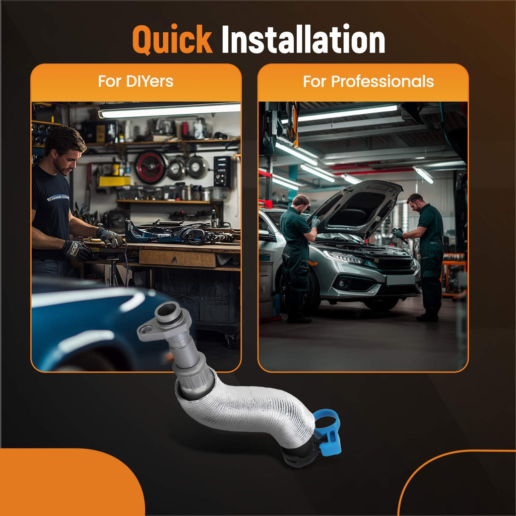 Turbo Olieretourleiding geschikt voor Mini Cooper S R55 R56 R57 N14 N18 1.6L 2006-2014