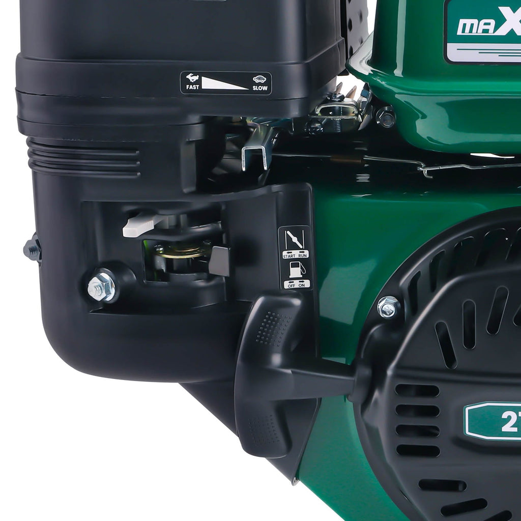 4-stroke OHV 212cc gasoline engine horizontal shaft electric start engine