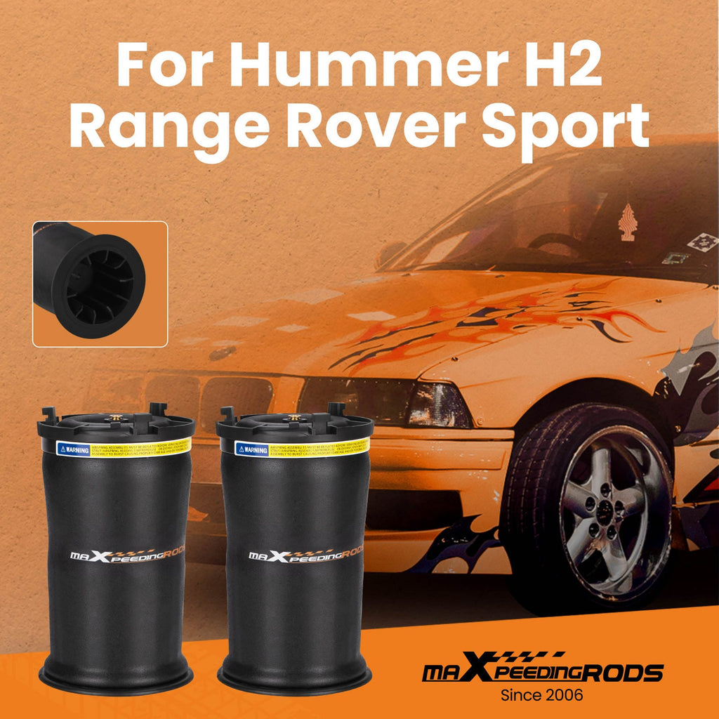 2x Luchtveer Luchtvering voorzijde geschikt voor Hummer H2 2003-2009 15938306 Traser