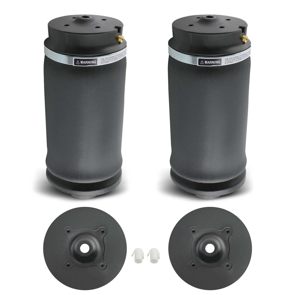 2x achter Luchtveer + Compressor met Klep Block geschikt voor Mercedes ML GL W164 X164