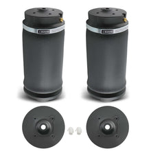 Laad de afbeelding in de galerijviewer, 2x achter Luchtveer + Compressor met Klep Block geschikt voor Mercedes ML GL W164 X164